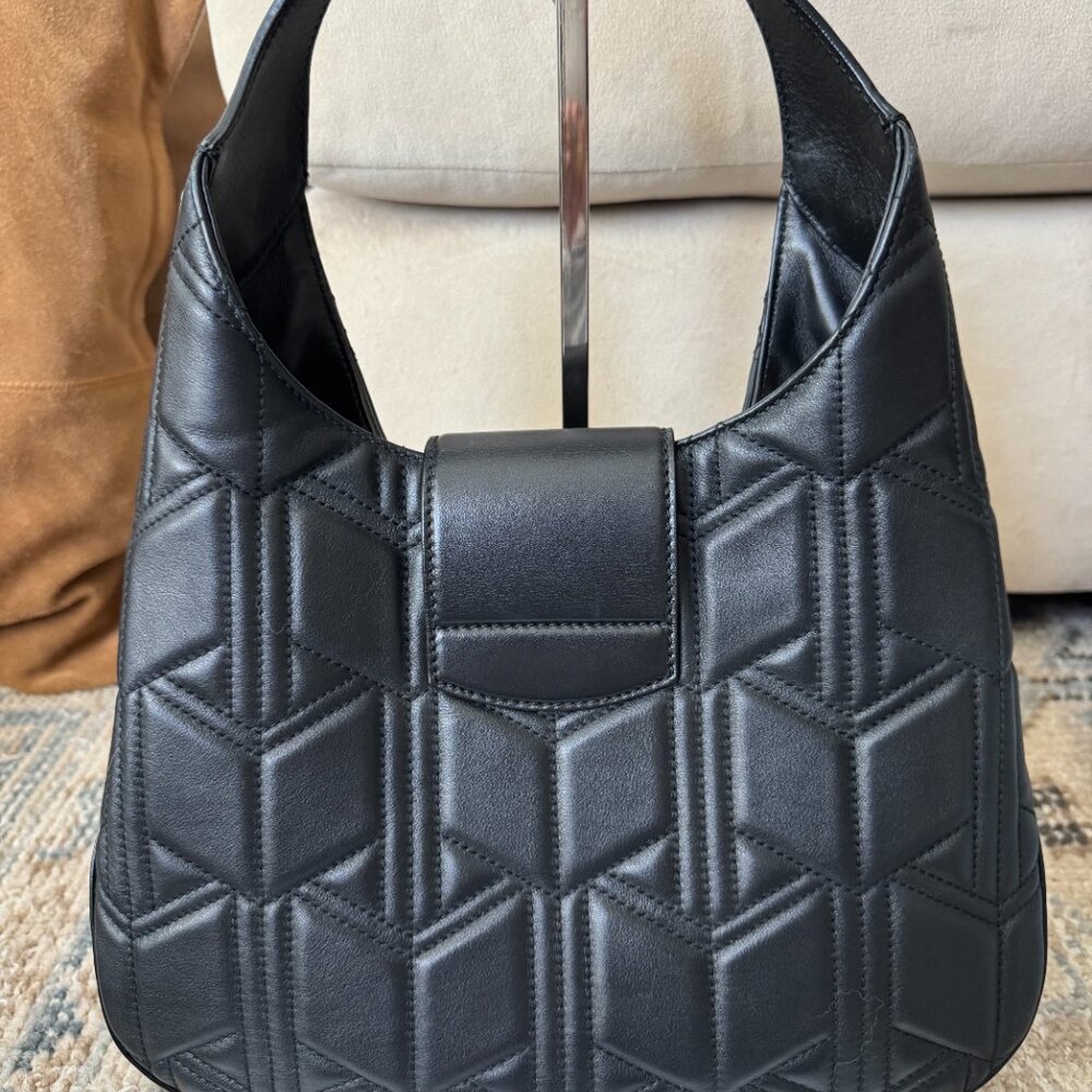 GUCCI DIONYSUS HOBO MATELASSE BLACK SHOULDER HORSEBIT BAG - Picture 2 of 11
